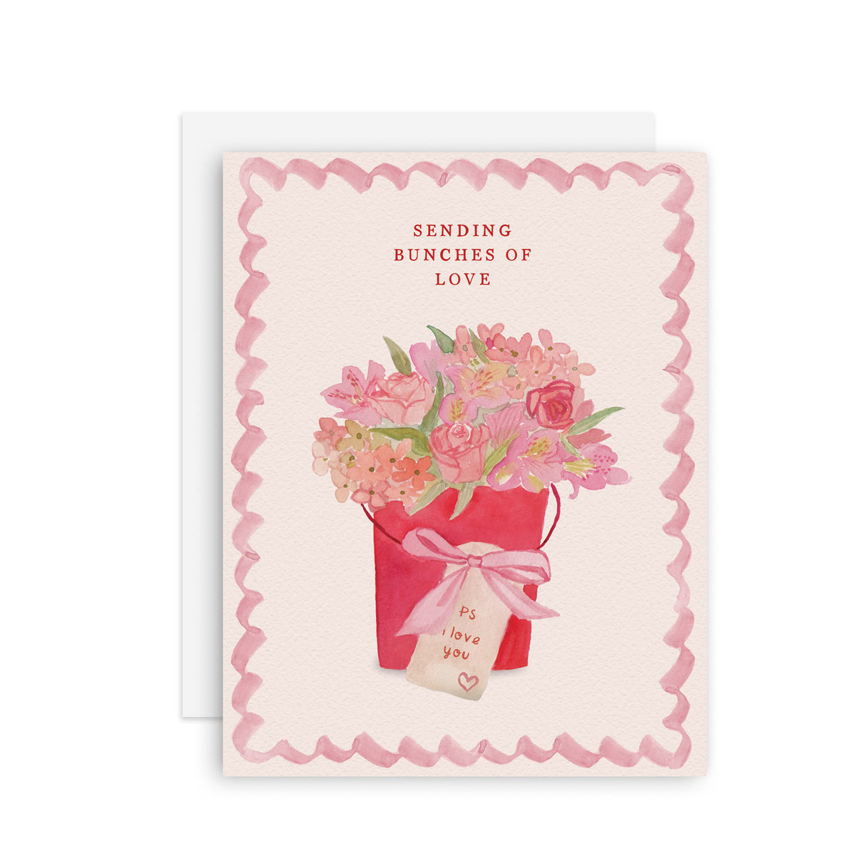Bunches of Love - A2 notecard