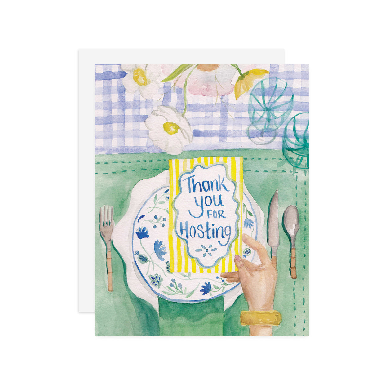 Thank you Hostess - A2 notecard