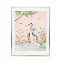 Peach Horizon CHINOISERIE FINE ART PRINT