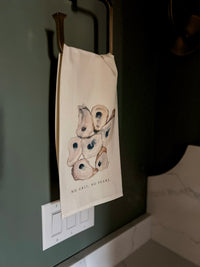 Oyster Grit Tea Towel