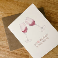Pour Decisions - A2 notecard