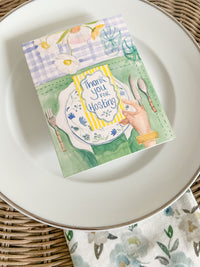 Thank you Hostess - A2 notecard
