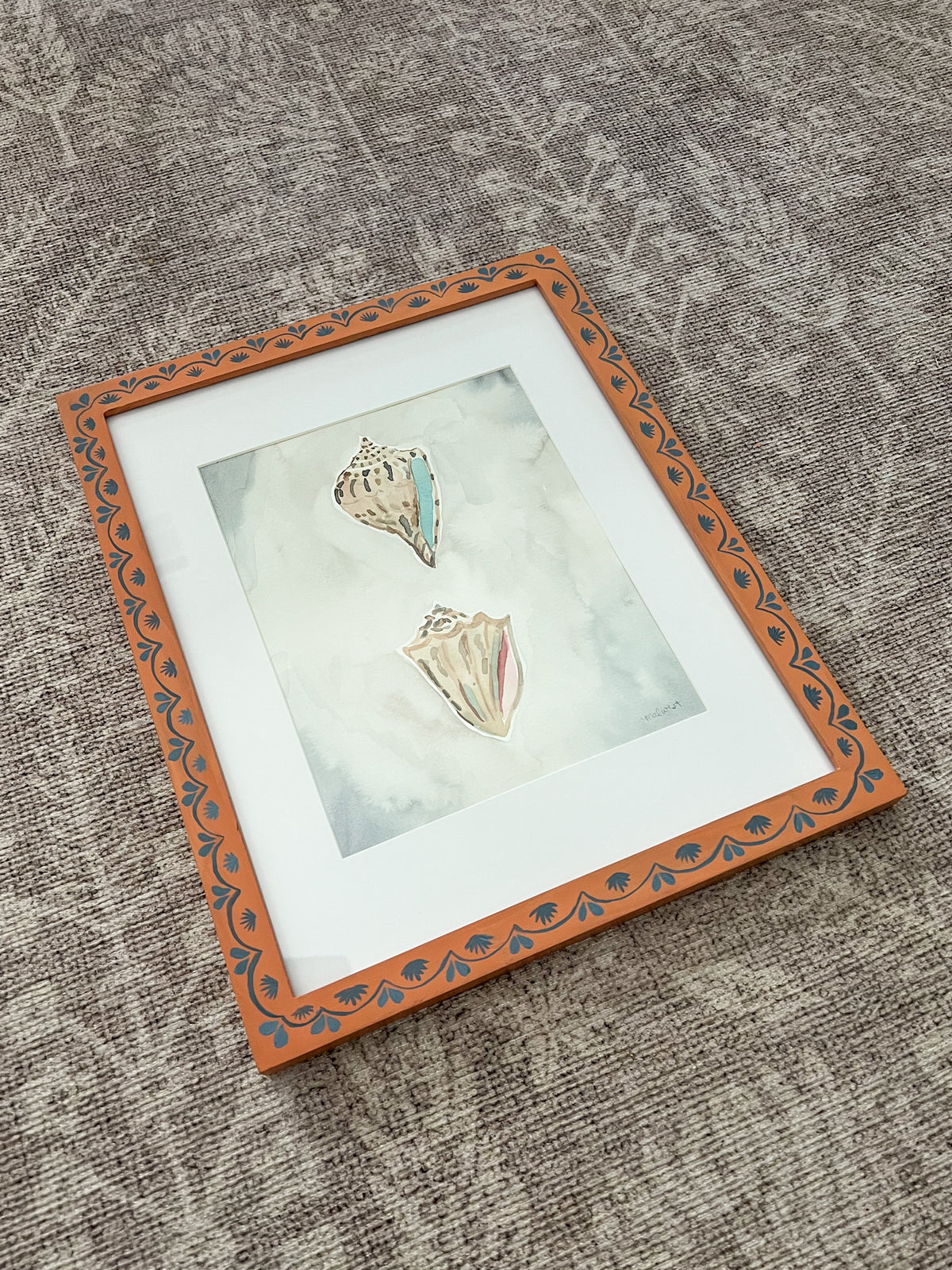 Shells Duo: Sienna Framed