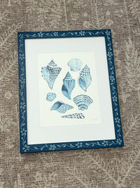 Shells Mix: Blue Framed