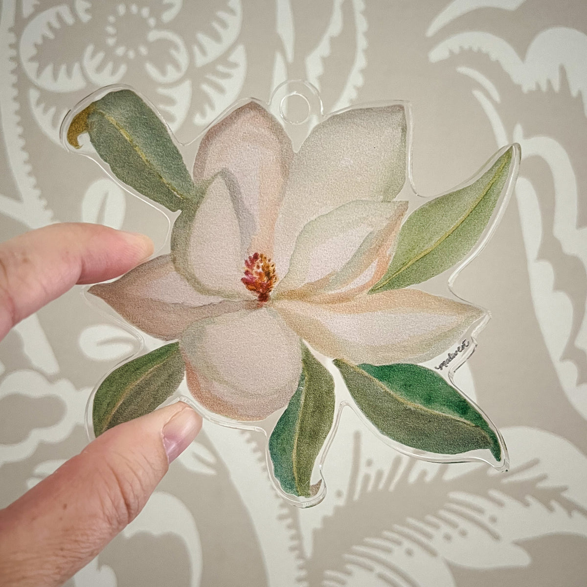 Magnolia Ornament
