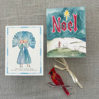 Sisters Christmas  - A2 notecard