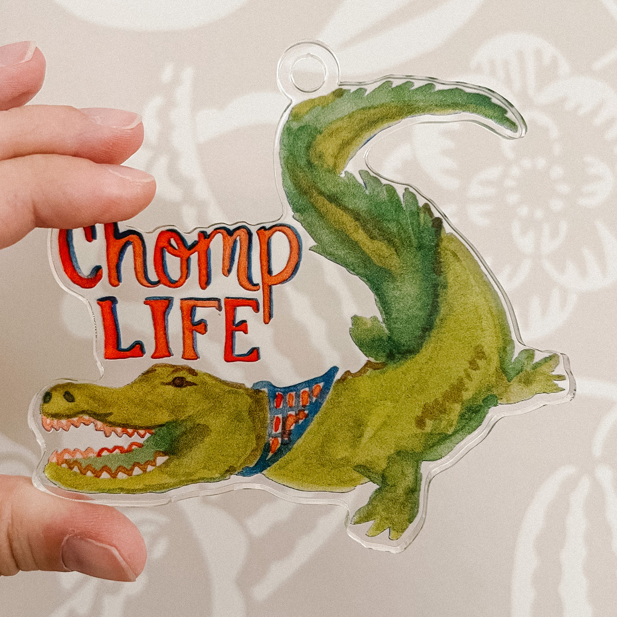 Alligator Chomp Life Ornament