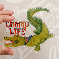 Alligator Chomp Life Ornament