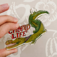 Alligator Chomp Life Ornament