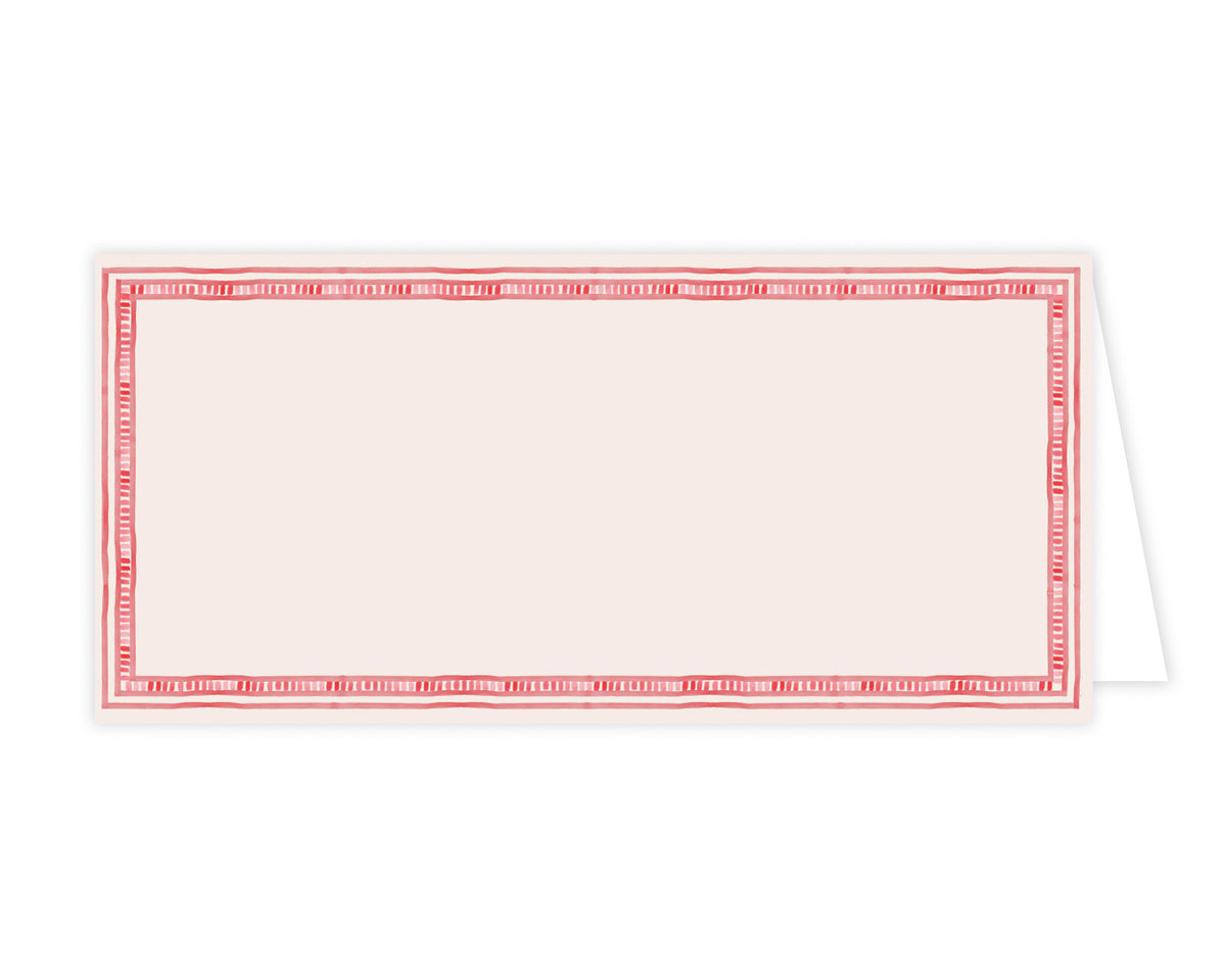 Red Frame Place Card