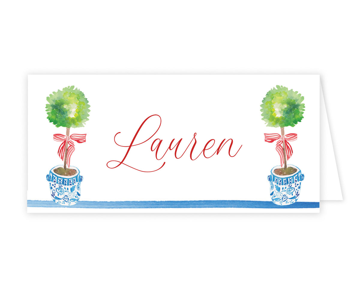 Topiary Place Card