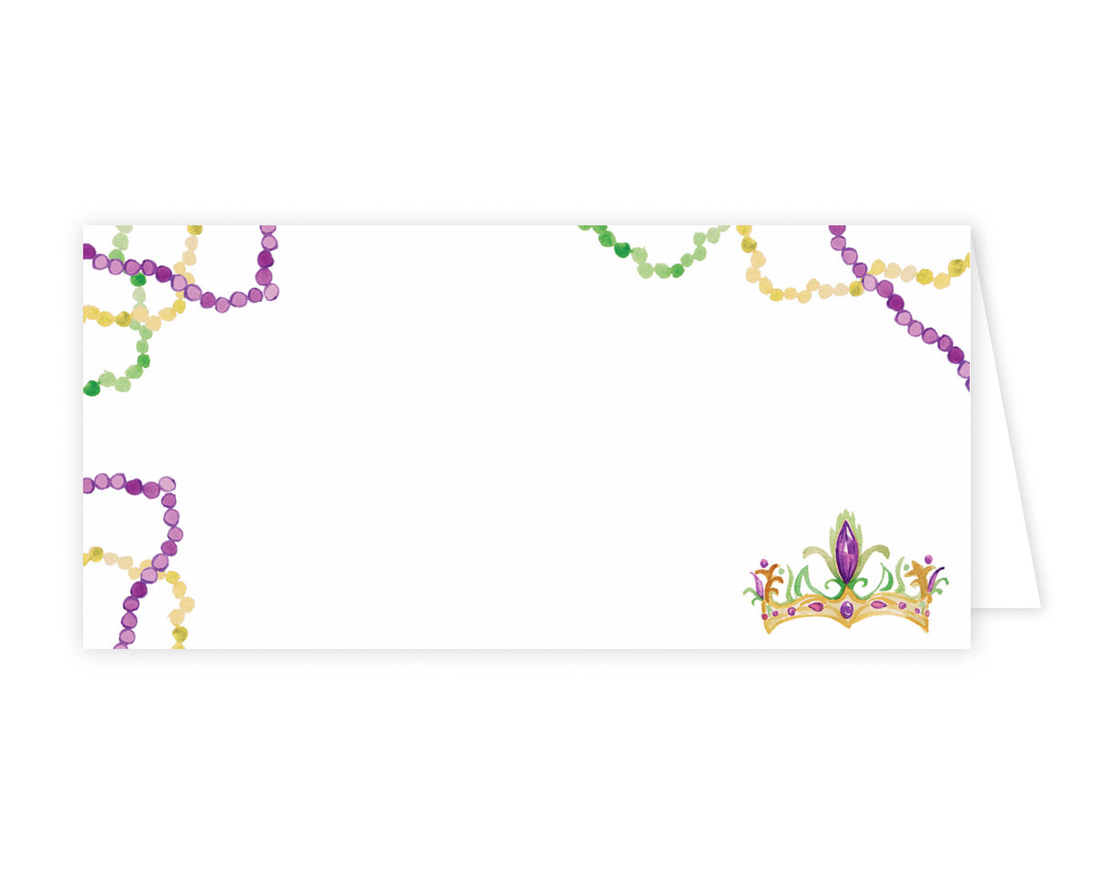 Mardi Gras Place Card