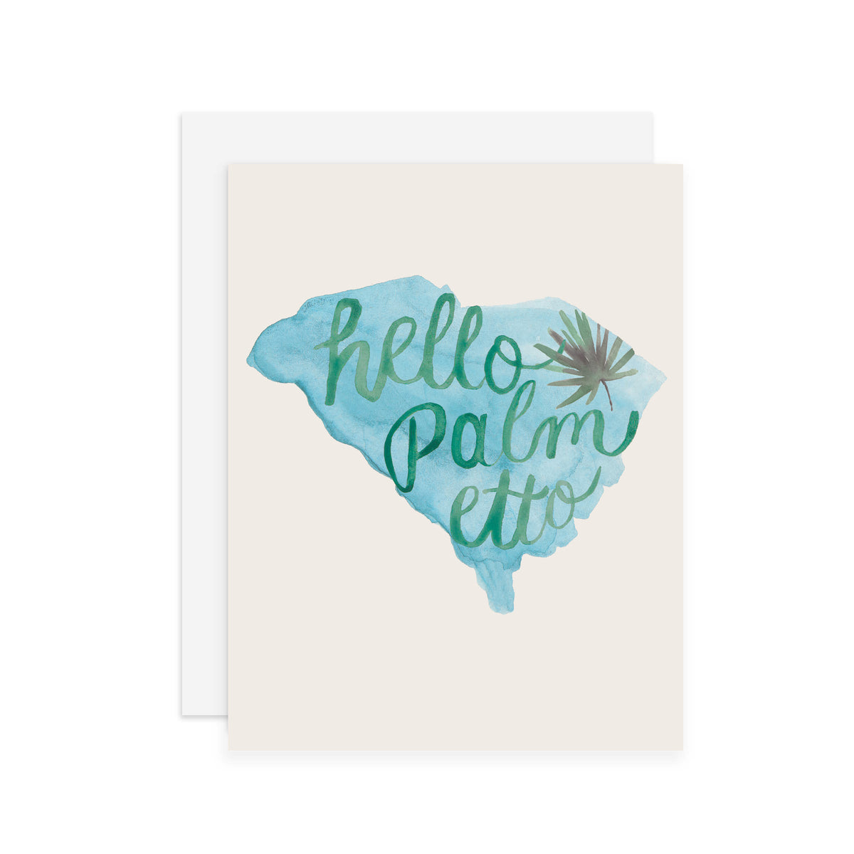 South Carolina Palmetto - A2 notecard