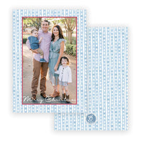 Blue Rain Photo Card