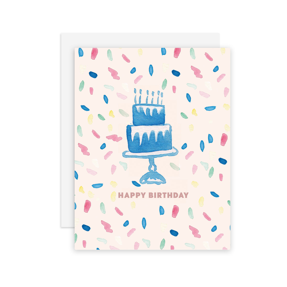 Confetti Cake - A2 notecard