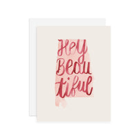 AL Beautiful - A2 notecard