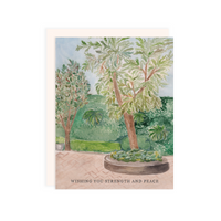 Courtyard - A2 notecard