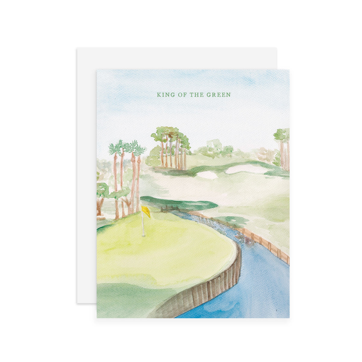 Golf King - A2 note card