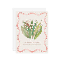 Lily of the Valley - A2 notecard