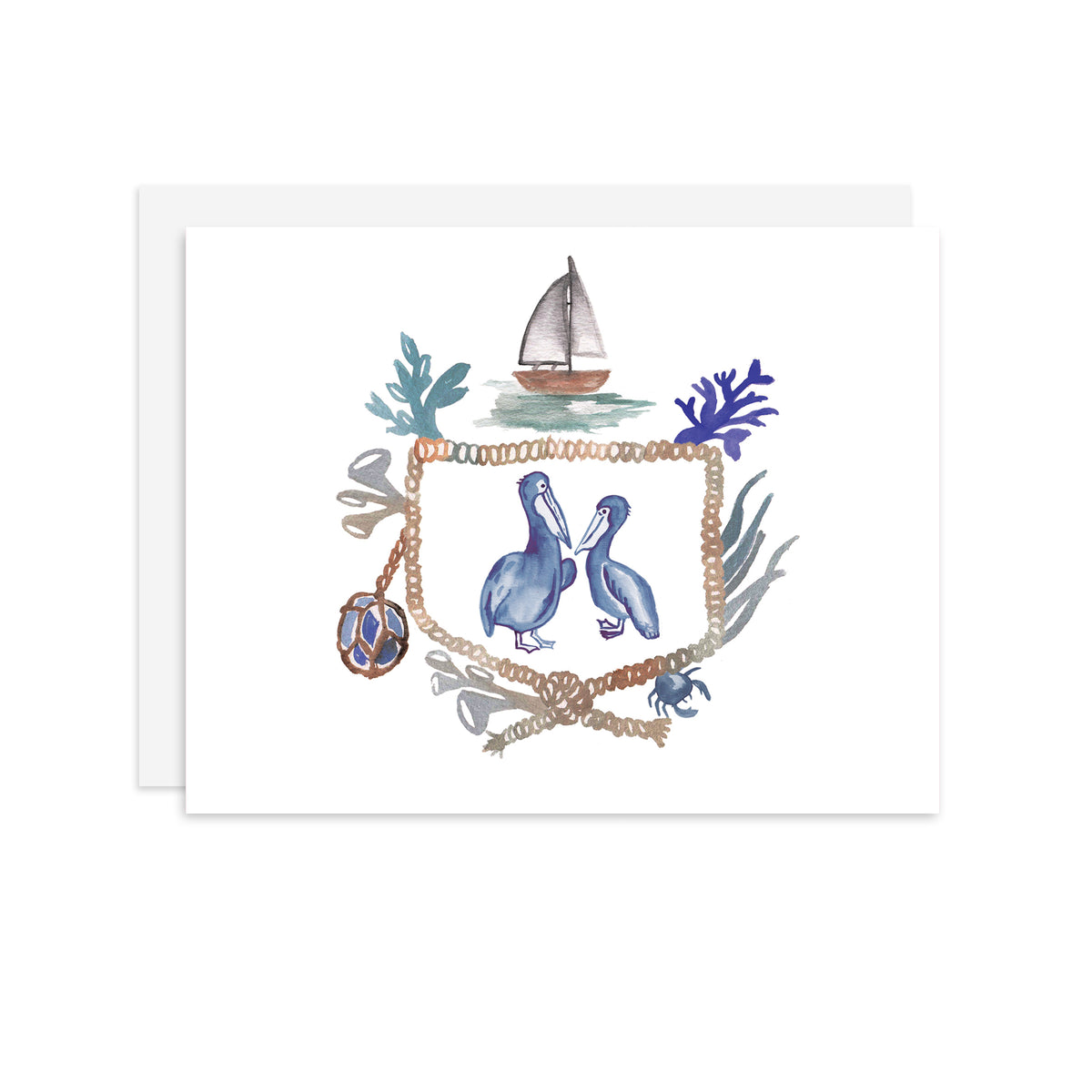 Pelicans- A2 notecard