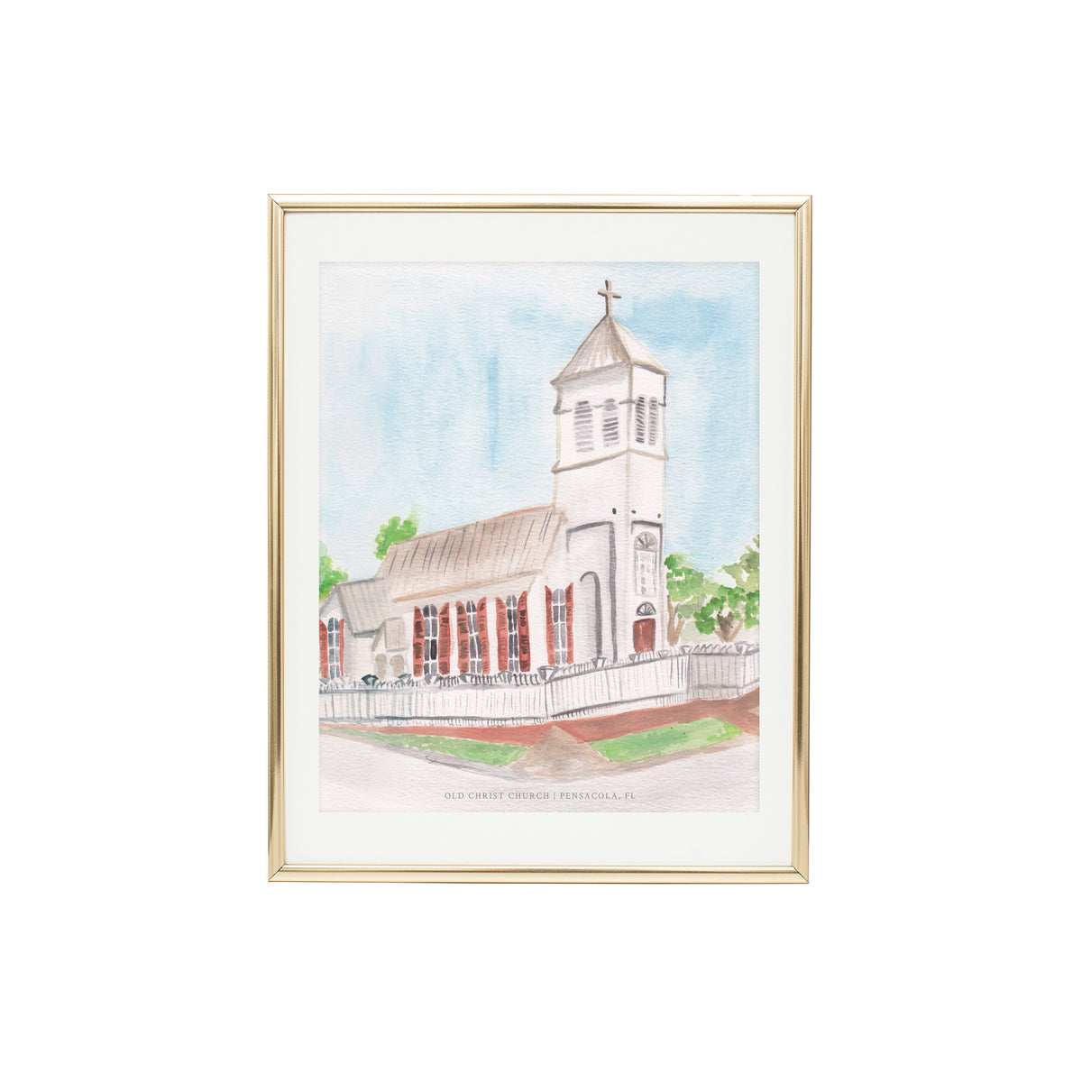 Old Christ Church Print