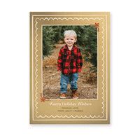 Gingerbread Photo Card