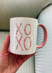 Pink XOXO Mug