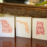 AL Beautiful - A2 notecard