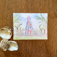 Swell Christmas - A2 notecard