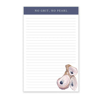 No Grit Oyster Notepad 5.5"x8.5"