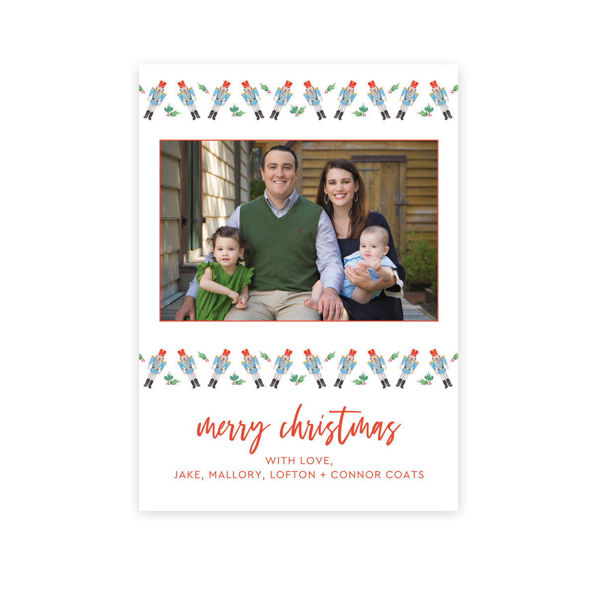 Nutcracker Photo Card