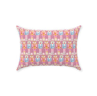 Nutcracker Pattern Pillow 14"x20"