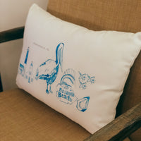 Pensacola Icon Print Pillow 14"x20"