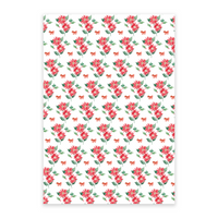 Poinsettia Wrapping Sheets
