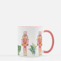 Pink Coastal Nutcracker Mug