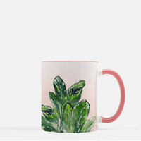 Pink Palm Mug