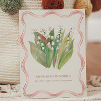 Lily of the Valley - A2 notecard