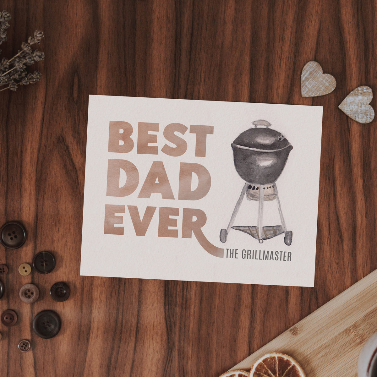 Grillmaster - A2 notecard
