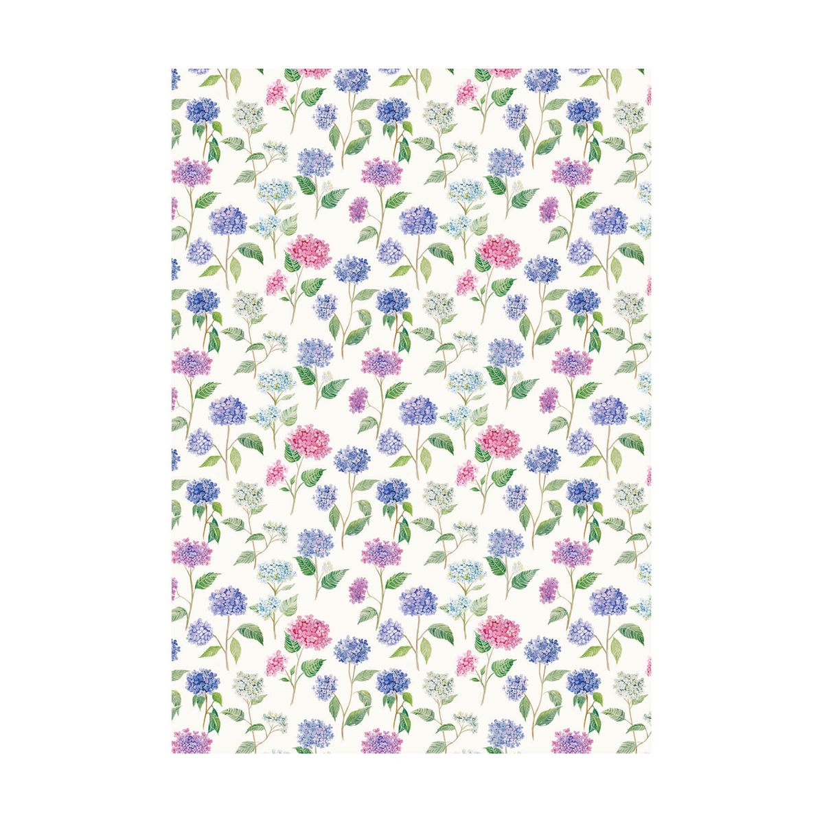 Hydrangeas Wrapping Sheets