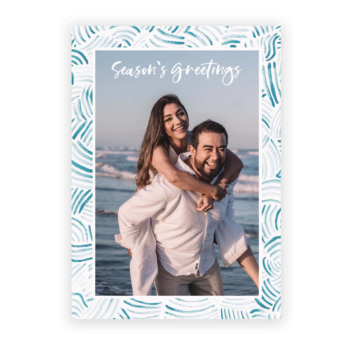 Waves Photo Card