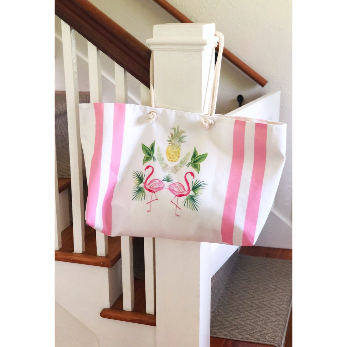 Pineapple Flamingo | Tote Bag