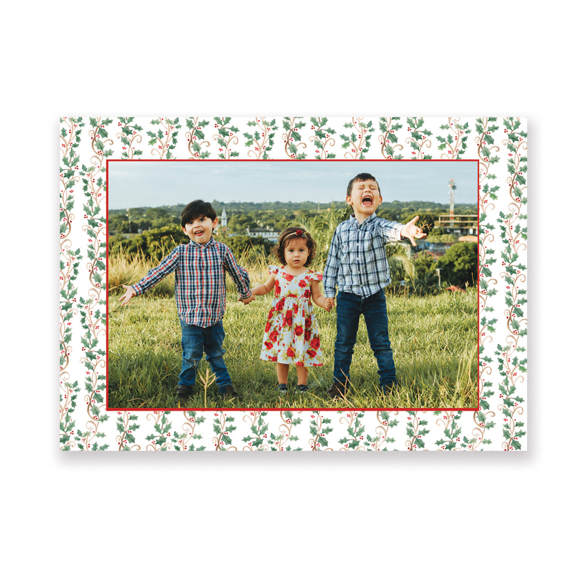 Good Golly Holly Photo Card