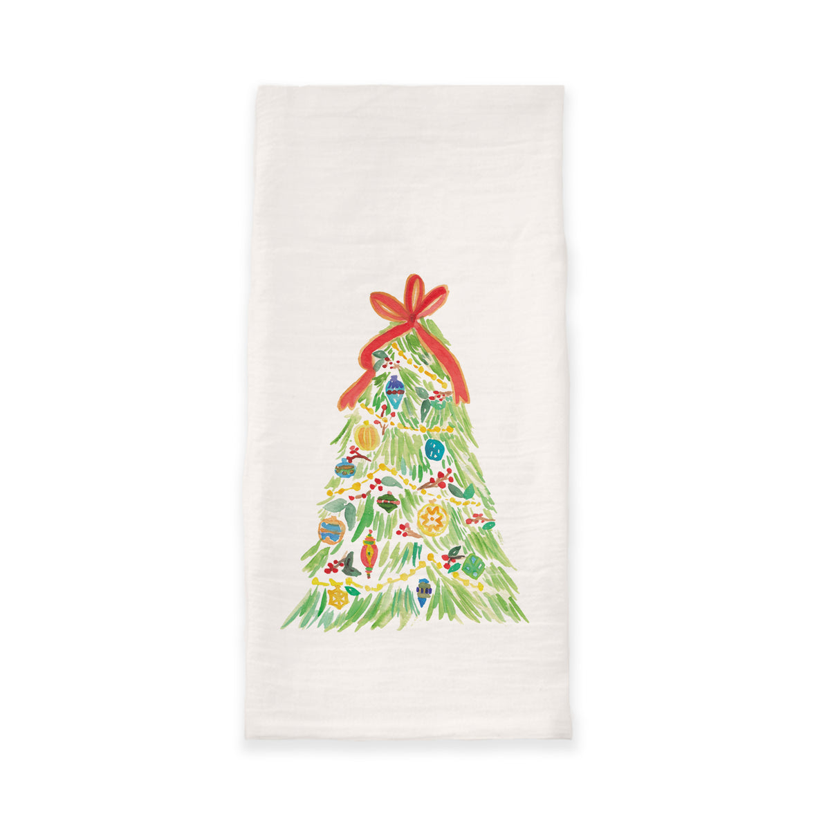 Christmas Tree Tea Towel