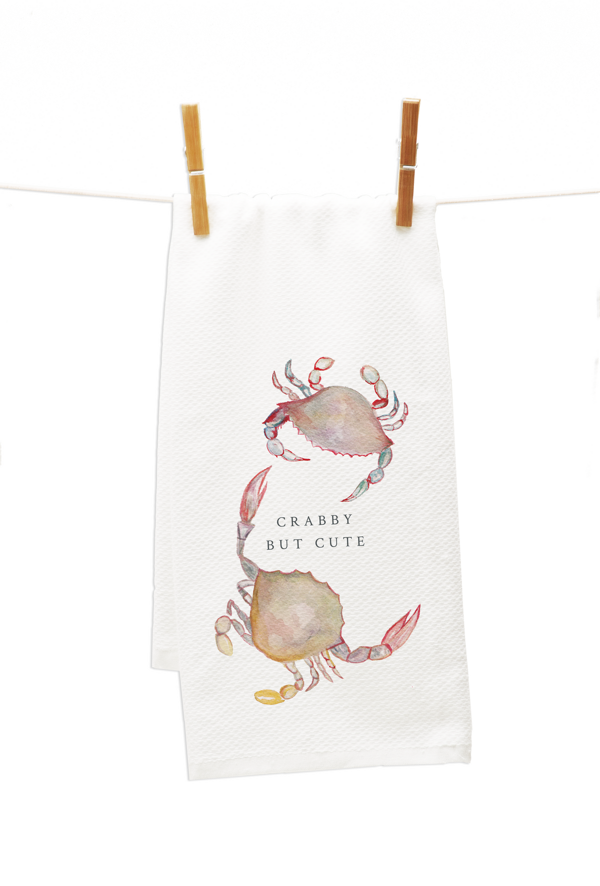 Crabby Cute Tea Towel