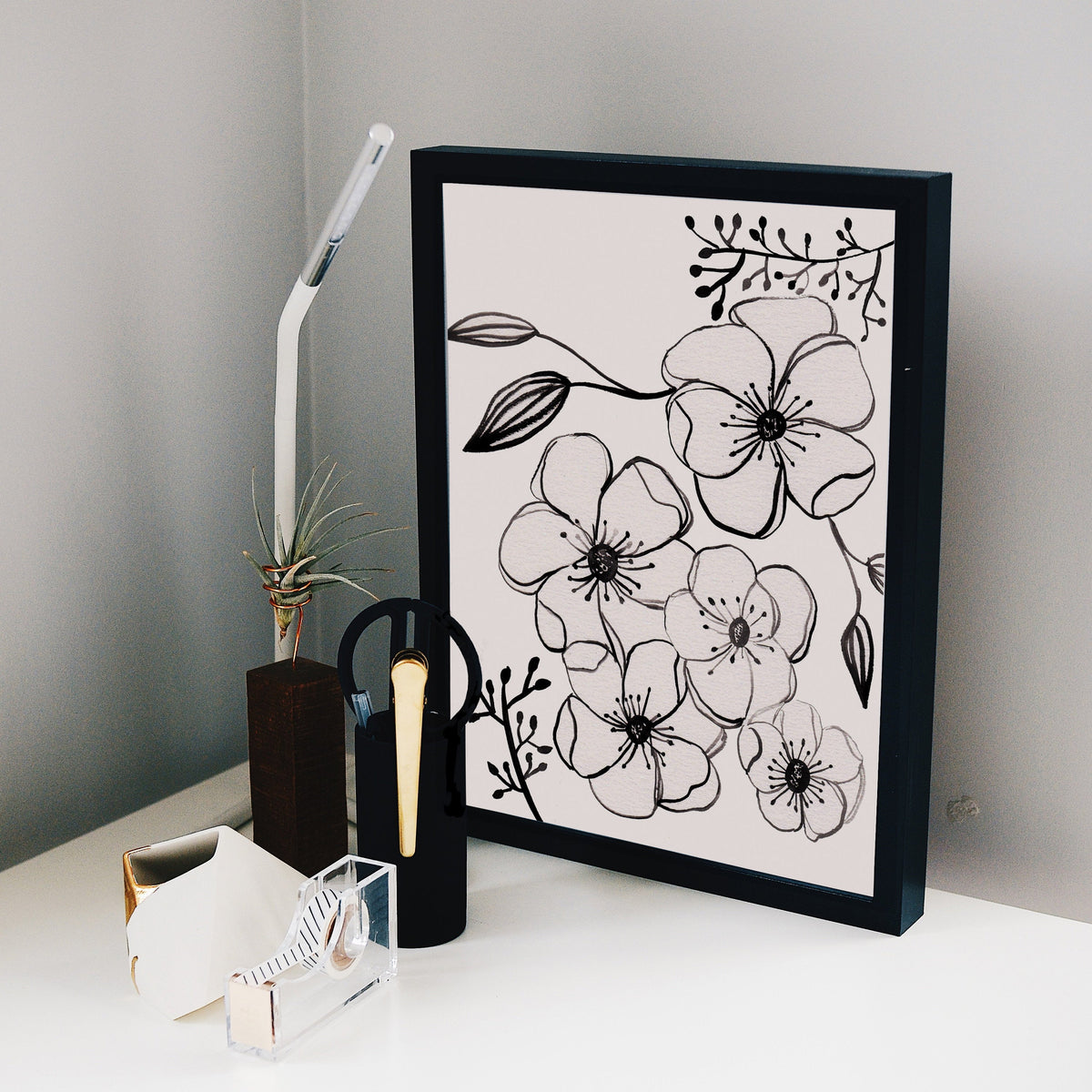 Anemone Floral Print