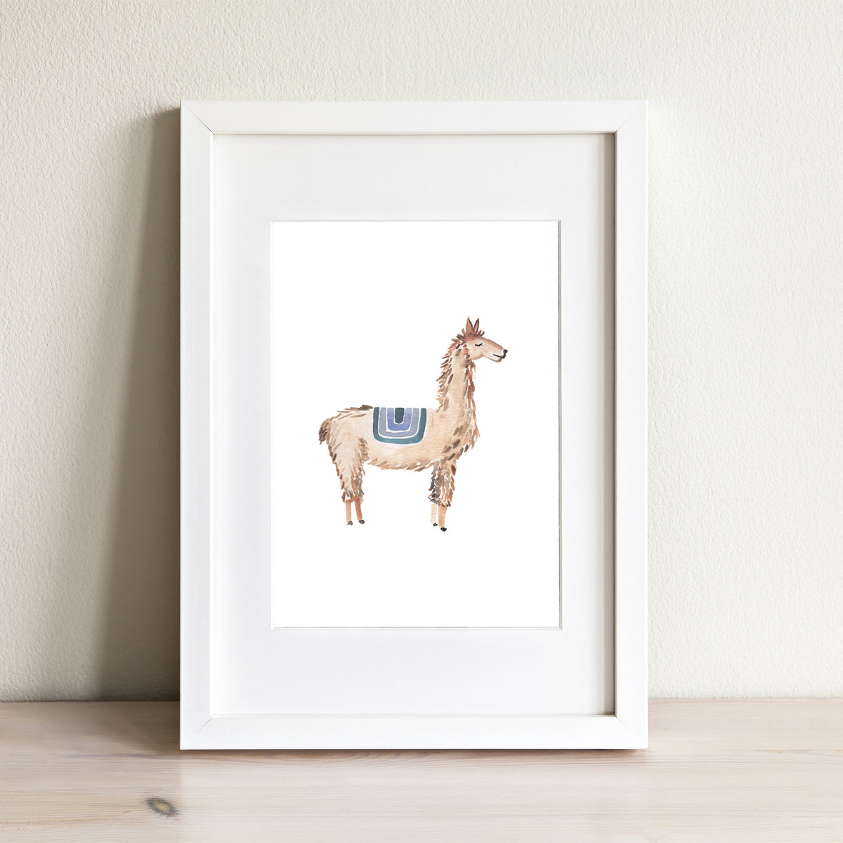 Wyatt Llama Print