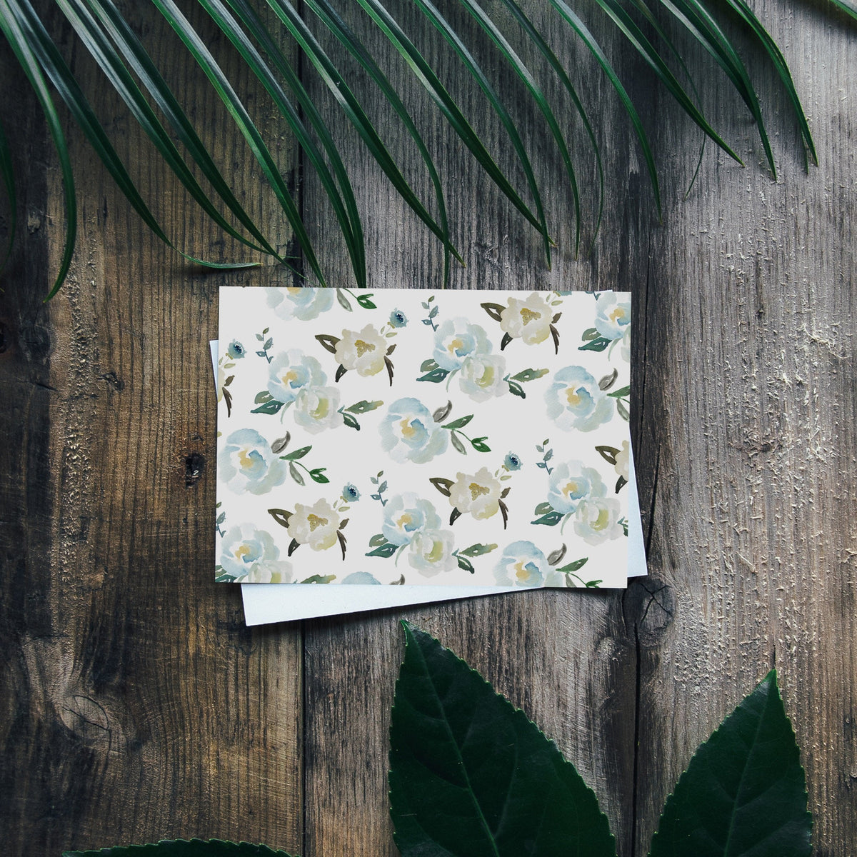 Suzette Floral - A2 note card