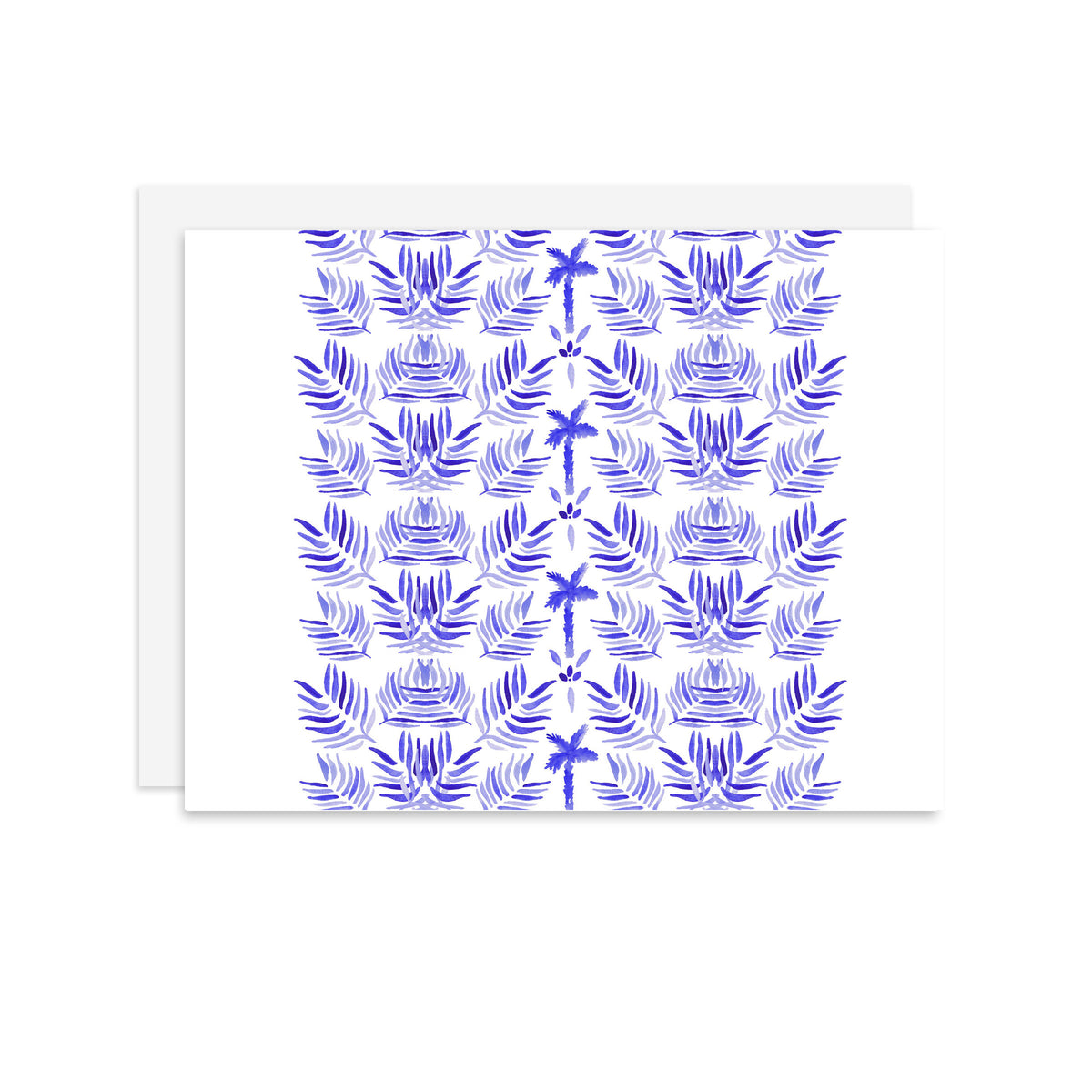Palm Pattern - A2 note card