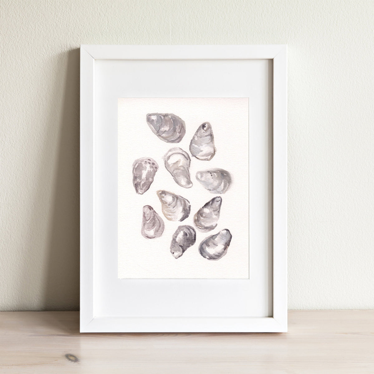 Oyster Shells Print