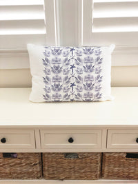 Palm Print Pillow 14"x20"